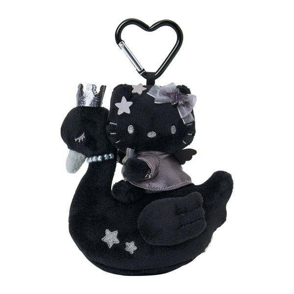 Hello Kitty Black Swan Carabiner Mascot Plush