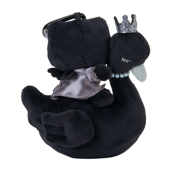 Hello Kitty Black Swan Carabiner Mascot Plush