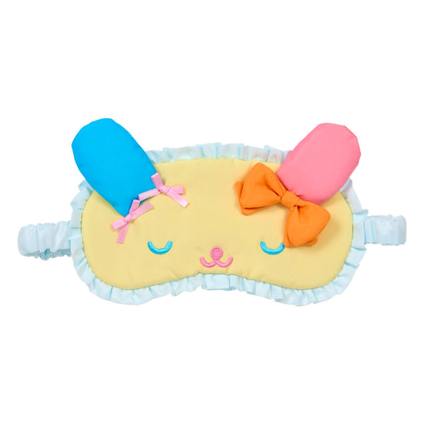 Usahana Ruffled Plush Sleep Mask
