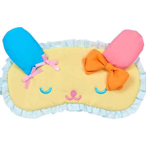 Usahana Ruffled Plush Sleep Mask