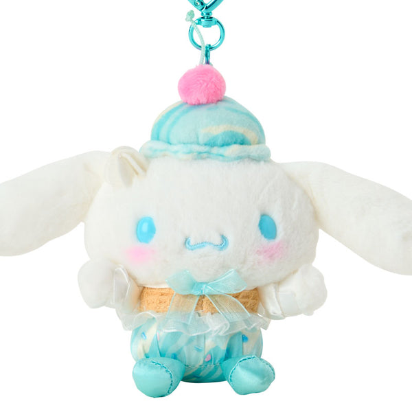 Sanrio Dreamy Ice Cream Parlor Plush Keychain - Cinnamoroll