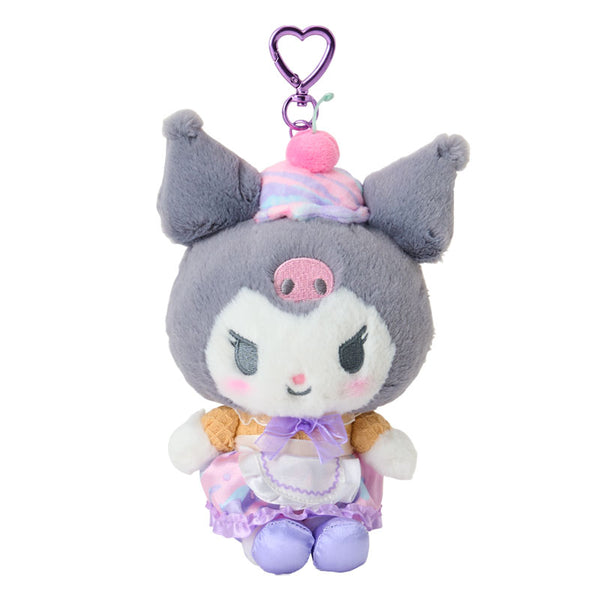 Sanrio Dreamy Ice Cream Parlor Plush Keychain - Kuromi