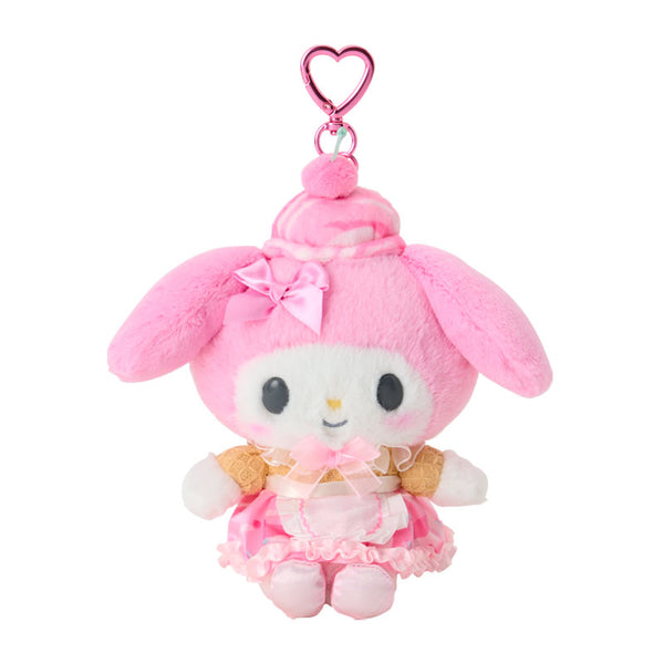 Sanrio Dreamy Ice Cream Parlor Plush Keychain - My Melody