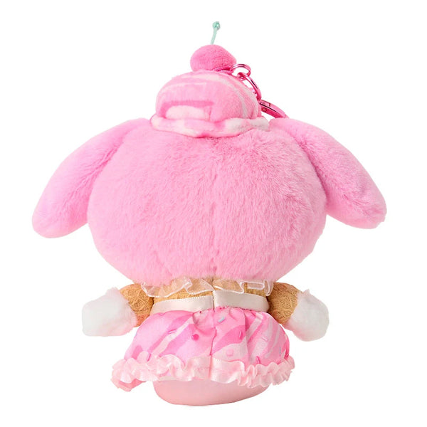 Sanrio Dreamy Ice Cream Parlor Plush Keychain - My Melody