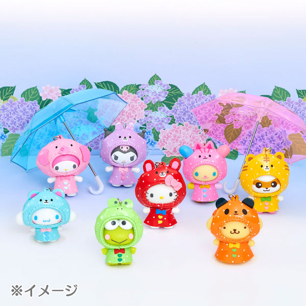 Sanrio Raincoat Chibitto Mascot Keychain Blind Box