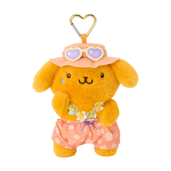 Sanrio Sparkling Summer Pool Plush Mascot - Pompompurin